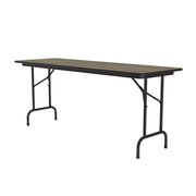 CORRELL CF HPL Folding Tables 24x72  Colonial Hickory CF2472PX-53